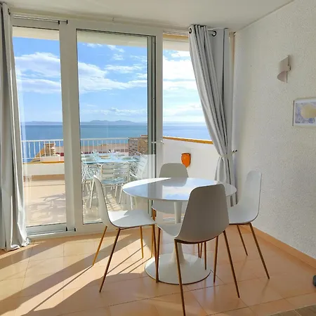 Mediterraneo A. Primera Linea Mar En - Terraza Con Vistas - Es-258-155 Appartement Roses