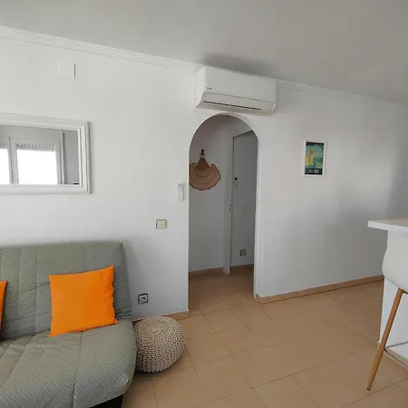 Appartement Mediterraneo A. Primera Linea Mar En - Terraza Con Vistas - Es-258-155