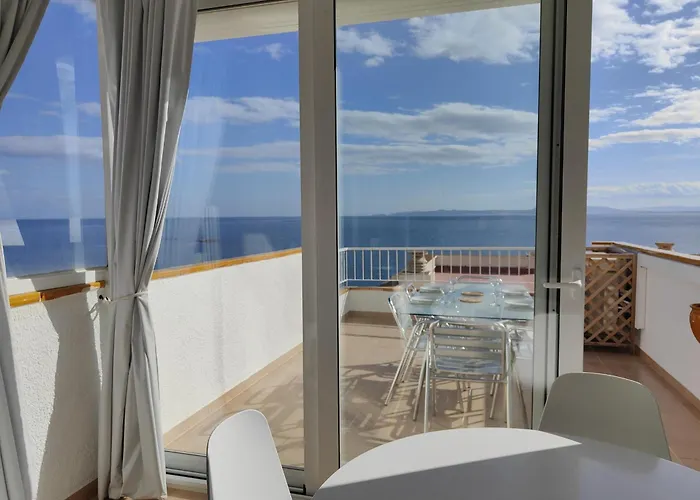 Mediterraneo A Vacaciones Sobre Rocas, 1ª Línea De Mar, Zona Privilegiada, Vista Al Mar. - Es-258-155 Apartamento *
